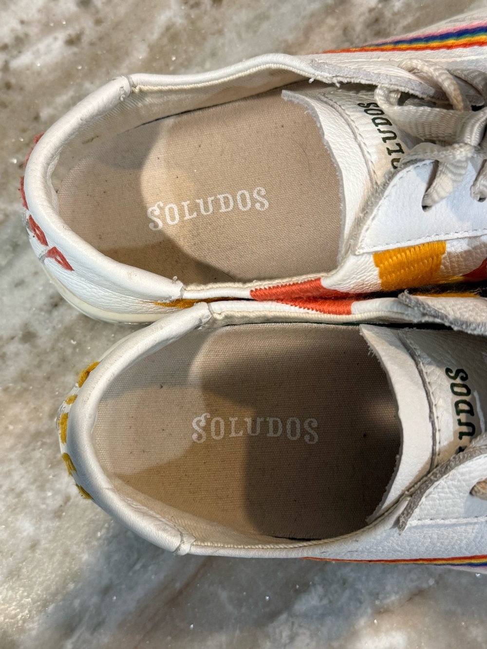 Women’s SOLUDOS The Ibiza classic sneakers- size 7 - Picture 5 of 11